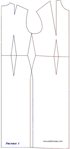 Выкройка платья для беременных фото