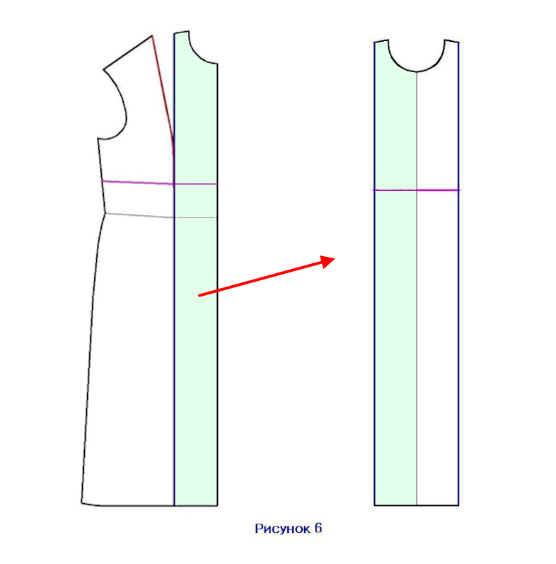 Выкройка платья для беременных фото