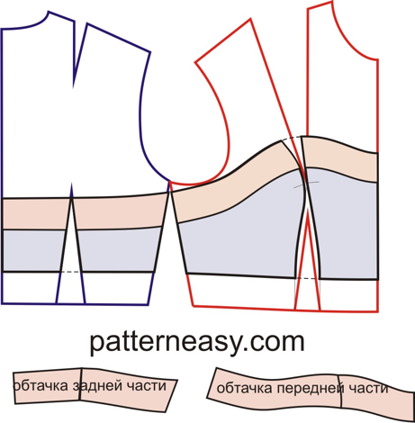 Выкройка нарядного платья с бюстье фото