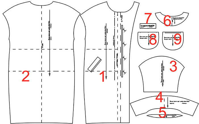 Выкройка-основа женского пальто | Шить просто — вороковский.рф