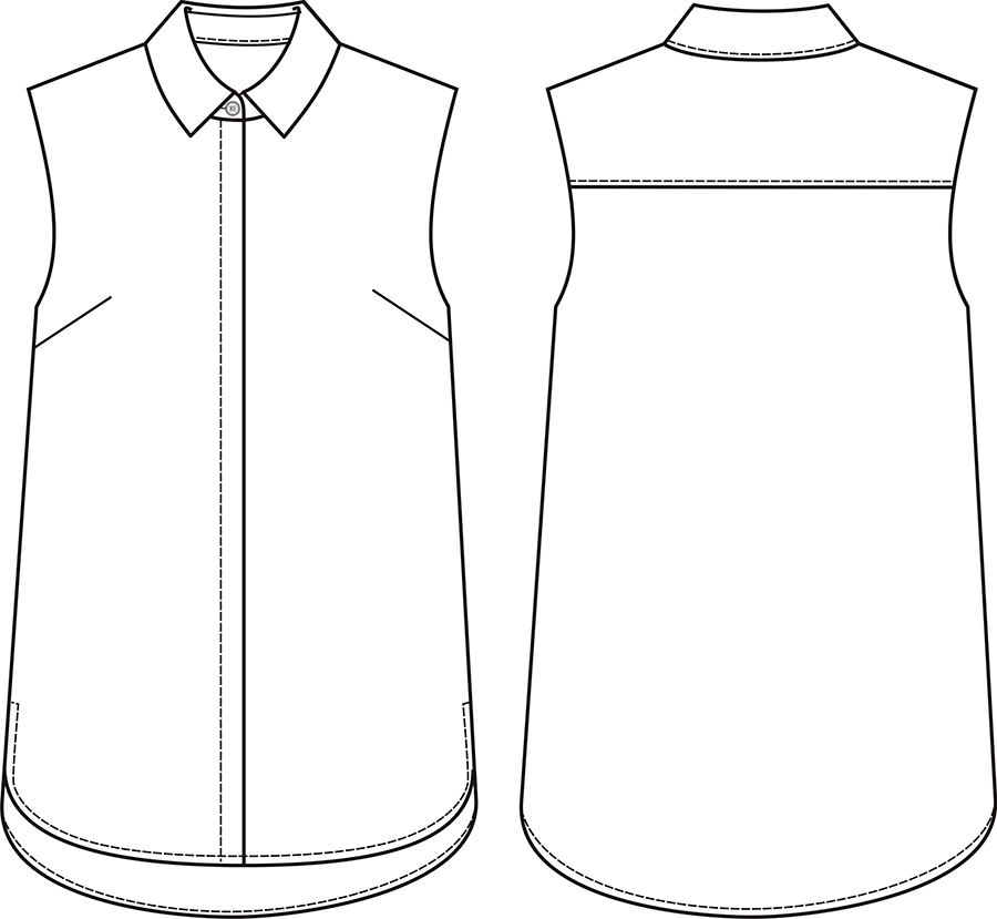 2 в 1: Готовая выкройка платья-рубашки. Инструкция по распечатке выкроек и последовательность пошива фото