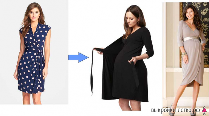 ТОП-3 платья для беременных, которые можно пошить дома
