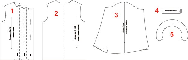 Блузка с рукавом епископа. Инструкция по распечатке выкроек и последовательность пошива фото