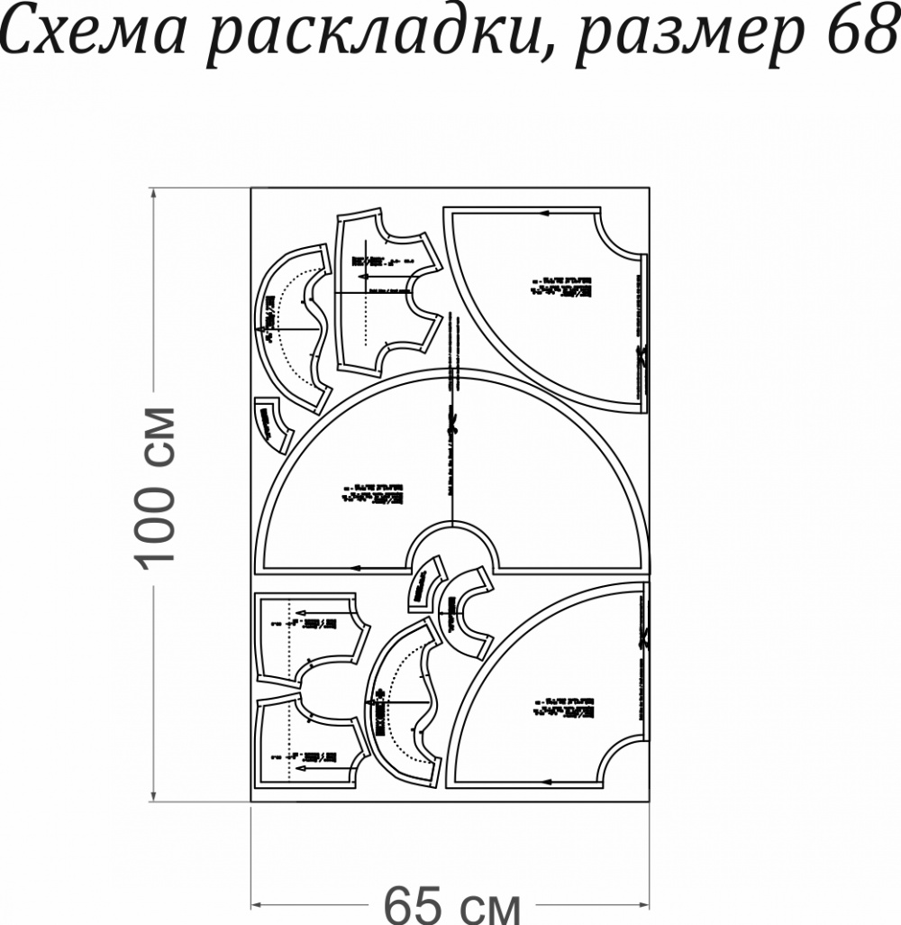 Выкройка платья для девочки. Курортная коллекция «Облака» фото