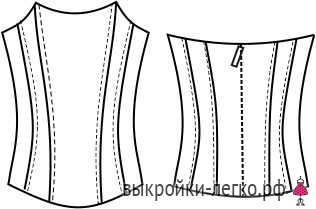 Выкройка корсета «Есения» | Шить просто — мебель-дома.рф