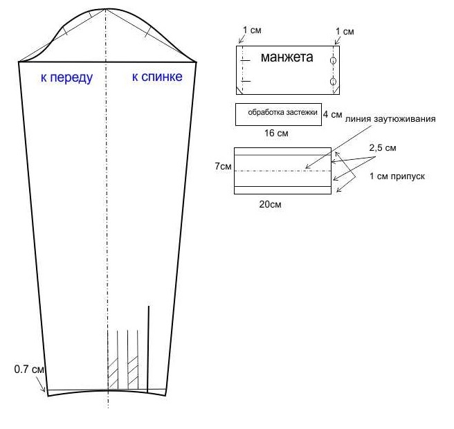 Выкройка женского рукава. Выкройка рукава мужской рубашки. Рубашечный рукав выкройка. Рубашечный рукав выкройка с манжетой. Построение выкройки рукава мужской рубашки с манжетой.
