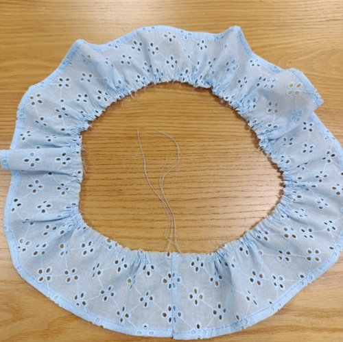 Как сшить блузу с воланом для девочек. Фото-мастер-класс. фото