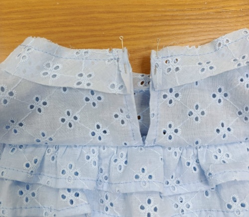 Как сшить блузу с воланом для девочек. Фото-мастер-класс. фото