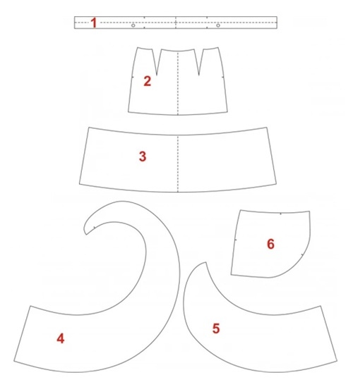 Летняя юбка с воланом. Фотоинструкция по пошиву фото