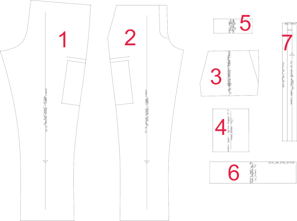 Женские джоггеры. Инструкция по пошиву и печати выкроек фото