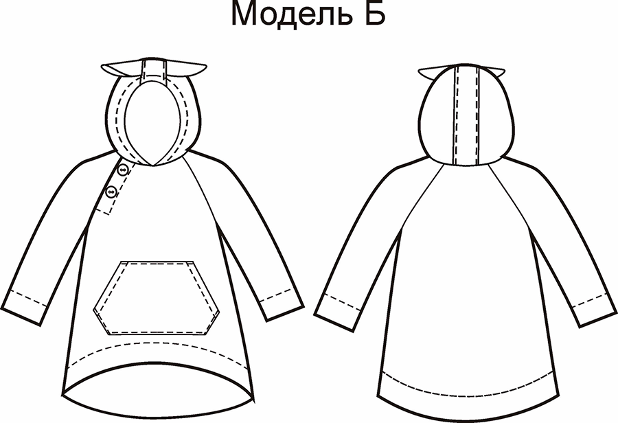 Комплект для девочек: платье и худи. Фото-мастер-класс и инструкция по пошиву фото