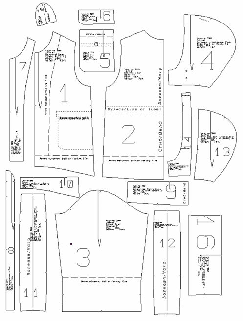 Выкройки ветровок женских бесплатно с фото