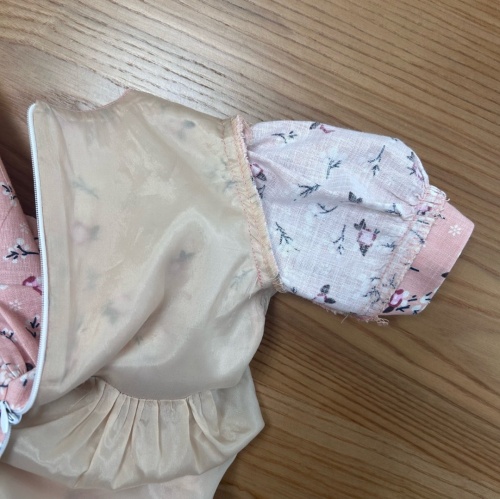 Детское платье с совами. Инструкция по пошиву фото