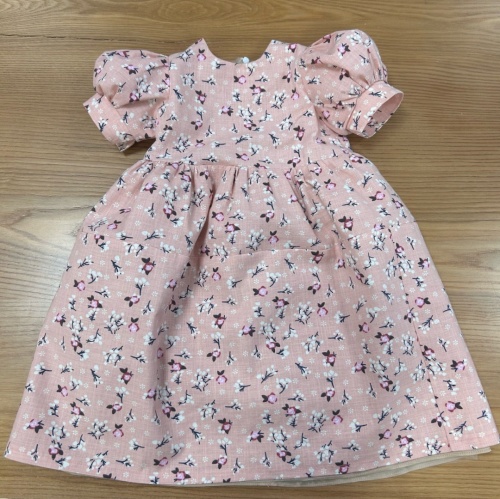 Детское платье с совами. Инструкция по пошиву фото