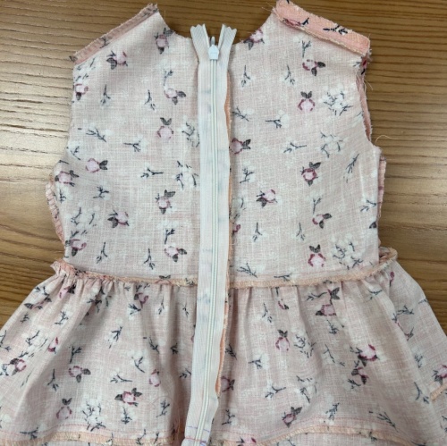 Детское платье с совами. Инструкция по пошиву фото