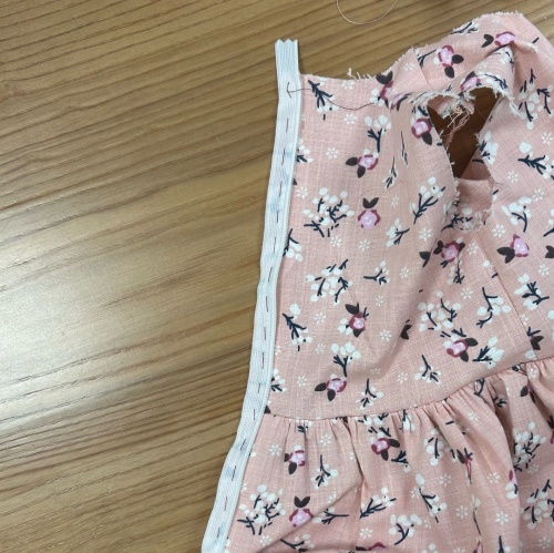 Детское платье с совами. Инструкция по пошиву фото