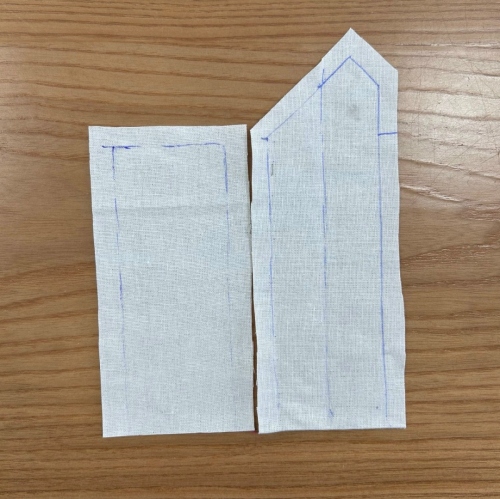 Блуза с декоративным бантом. Инструкция по пошиву фото