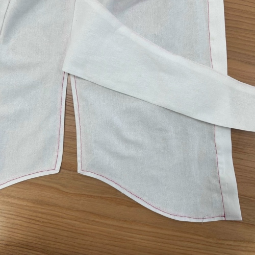 Блуза с декоративным бантом. Инструкция по пошиву фото