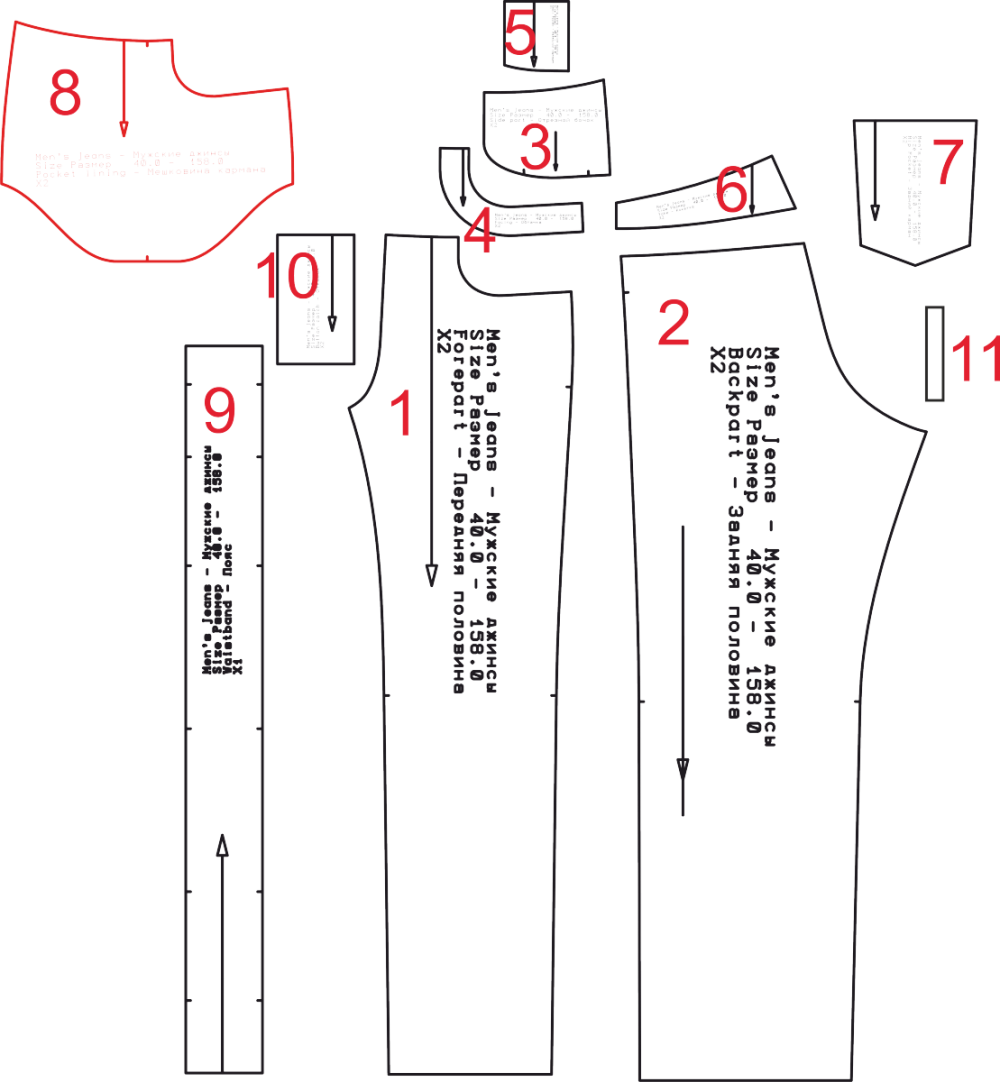 Джинсам инструкция. Джинсы раскройка. Раскройка джинсы мужские. Джинсы выкройка мужские. Раскрой мужских джинсов.