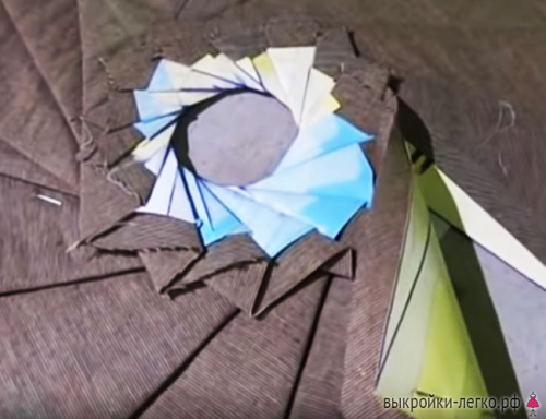Драпировка в стиле оригами. Методика Шинго Сато, моделирование и пошив фото