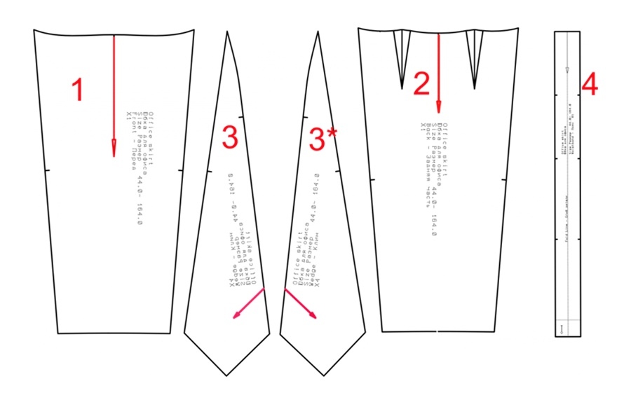 Юбка для офиса. Инструкция по пошиву фото