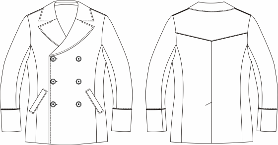 Мужское пальто UNIQLO Balmacaan (E) — купить с доставкой из США и Европы | Brandly