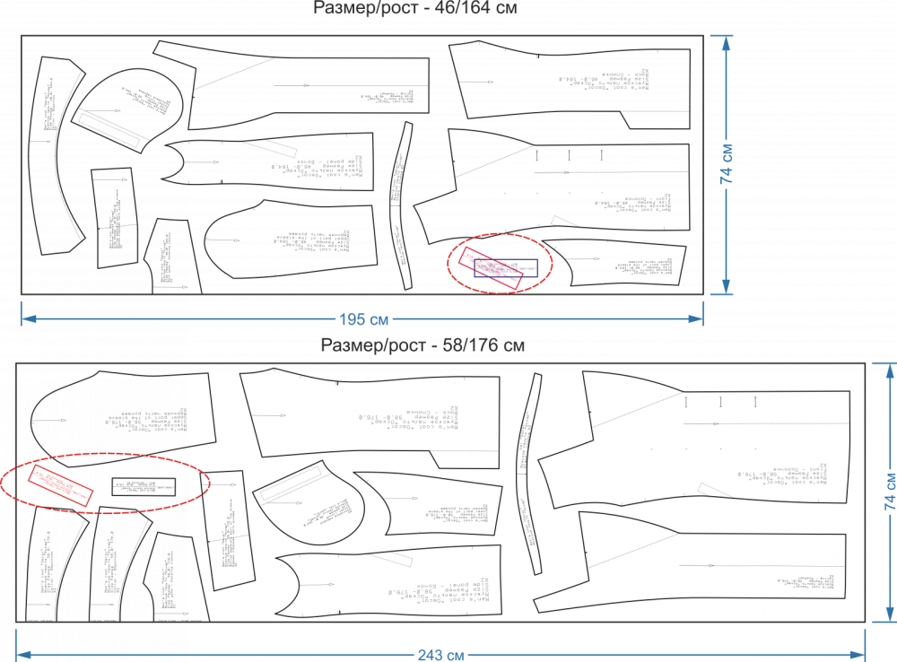 Выкройки мужских пальто