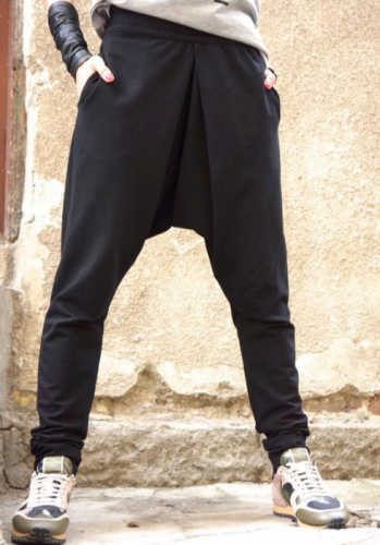 Выкройка брюк зуавы