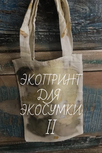 Экопринт для экосумки. Продолжение