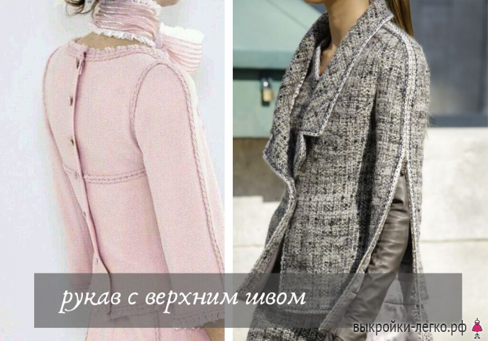 Жакет в стиле Chanel