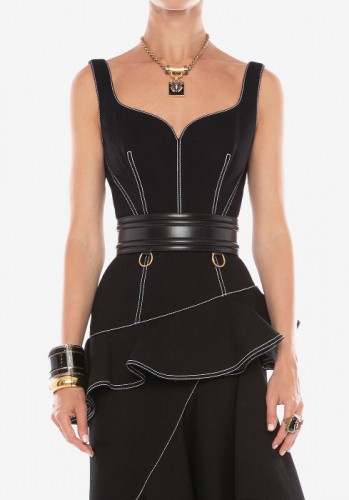 Выкройка платья по мотивам Alexander McQueen