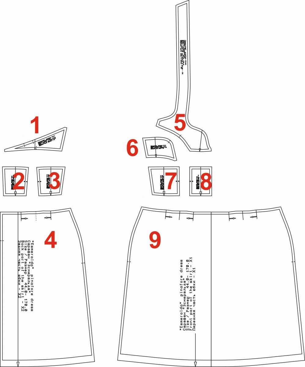 Сарафан "Эсмеральда". Инструкция по пошиву и печати выкроек фото