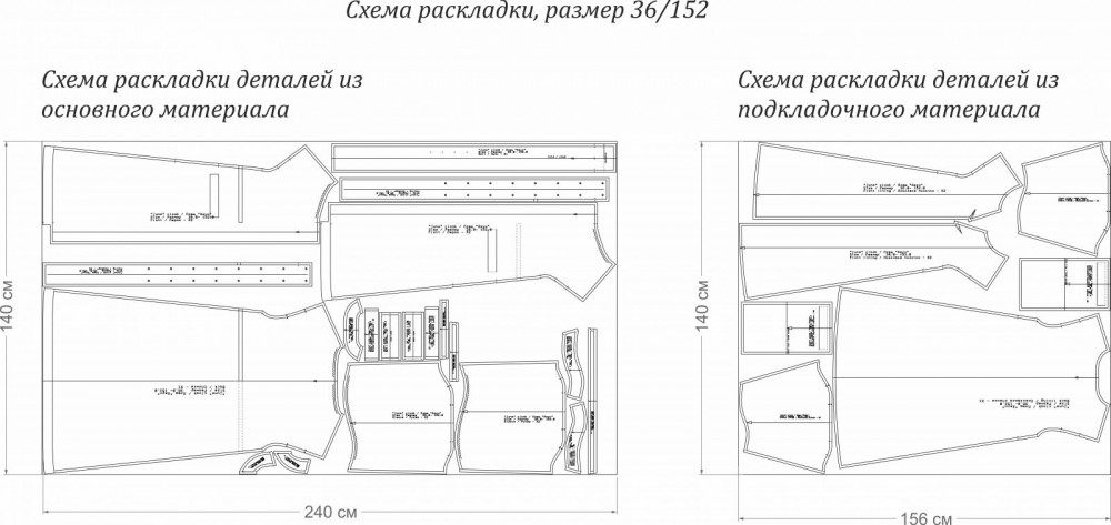 Выкройка макинтоша «Джун» фото