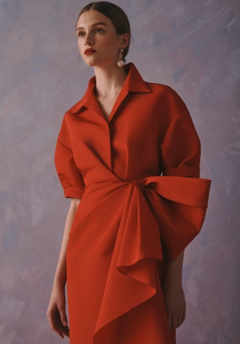 Выкройка платья от Carolina Herrera