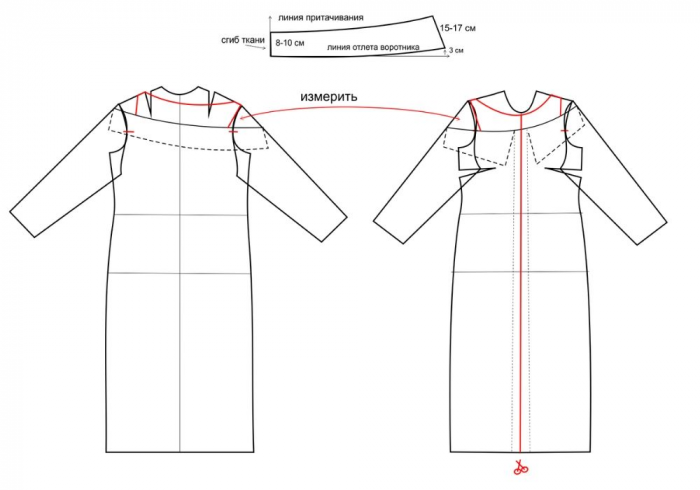 Выкройка платья "Тесса" фото