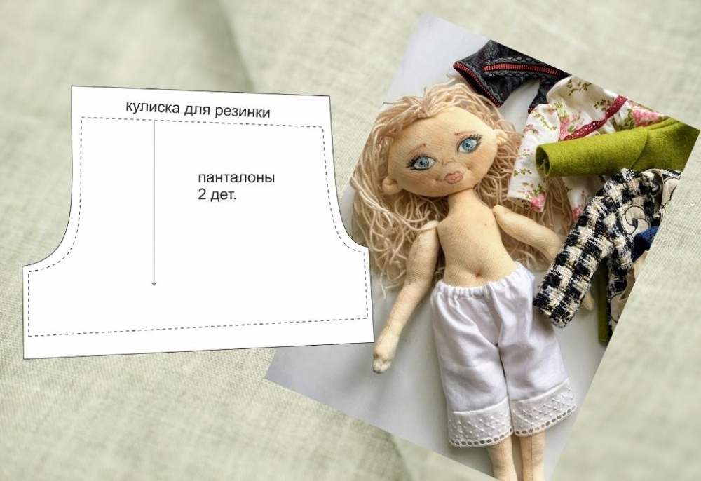 Выкройка куклы Стеши и одежды для нее + мастер-класс по пошиву фото