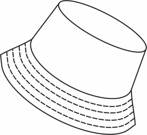 Выкройка шляпы «Йоко» фото
