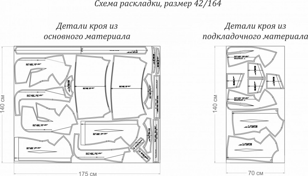 Выкройка жакета «Арина» фото