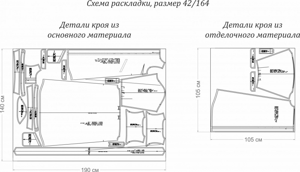 Выкройка платья-рубашки «Арина» фото