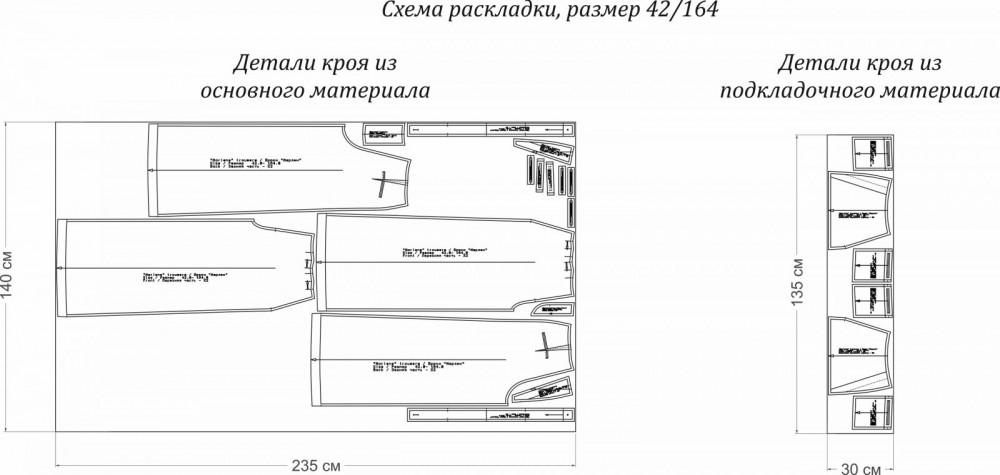 Выкройка брюк «Марлен» фото