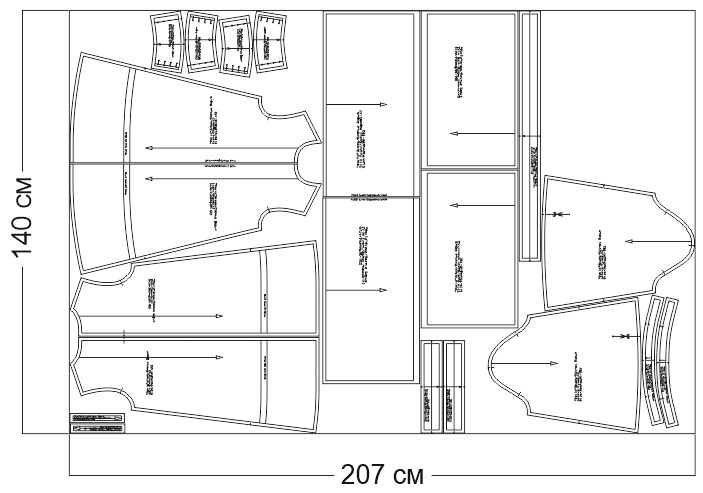 Платье "Дарья". Инструкция по пошиву и печати выкроек фото