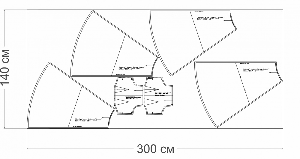 Выкройка платья «Ксения» фото