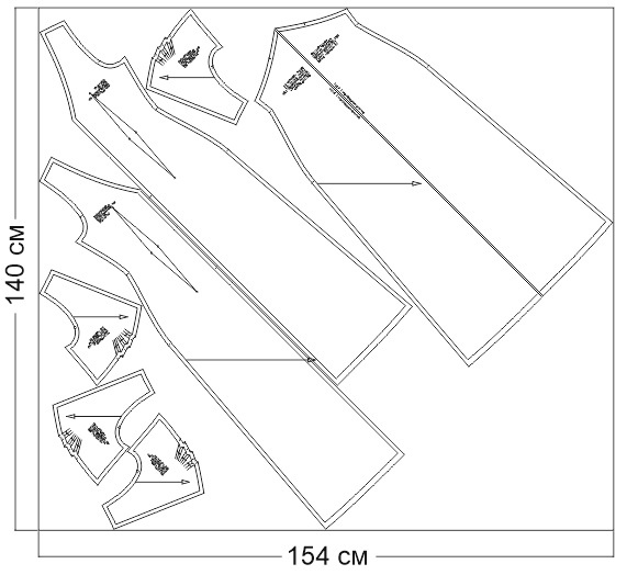 Выкройка платья «Ника» фото