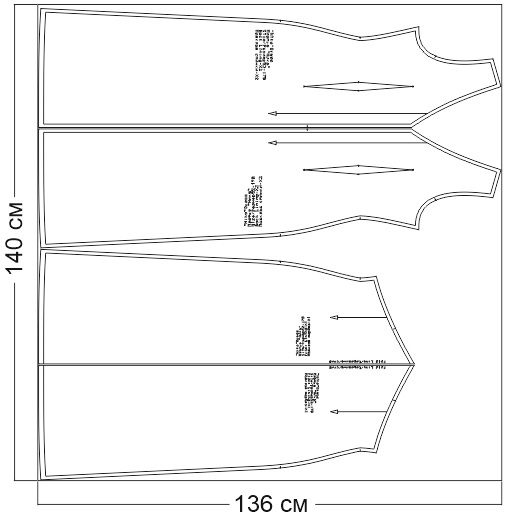 Выкройка платья «Ника» фото