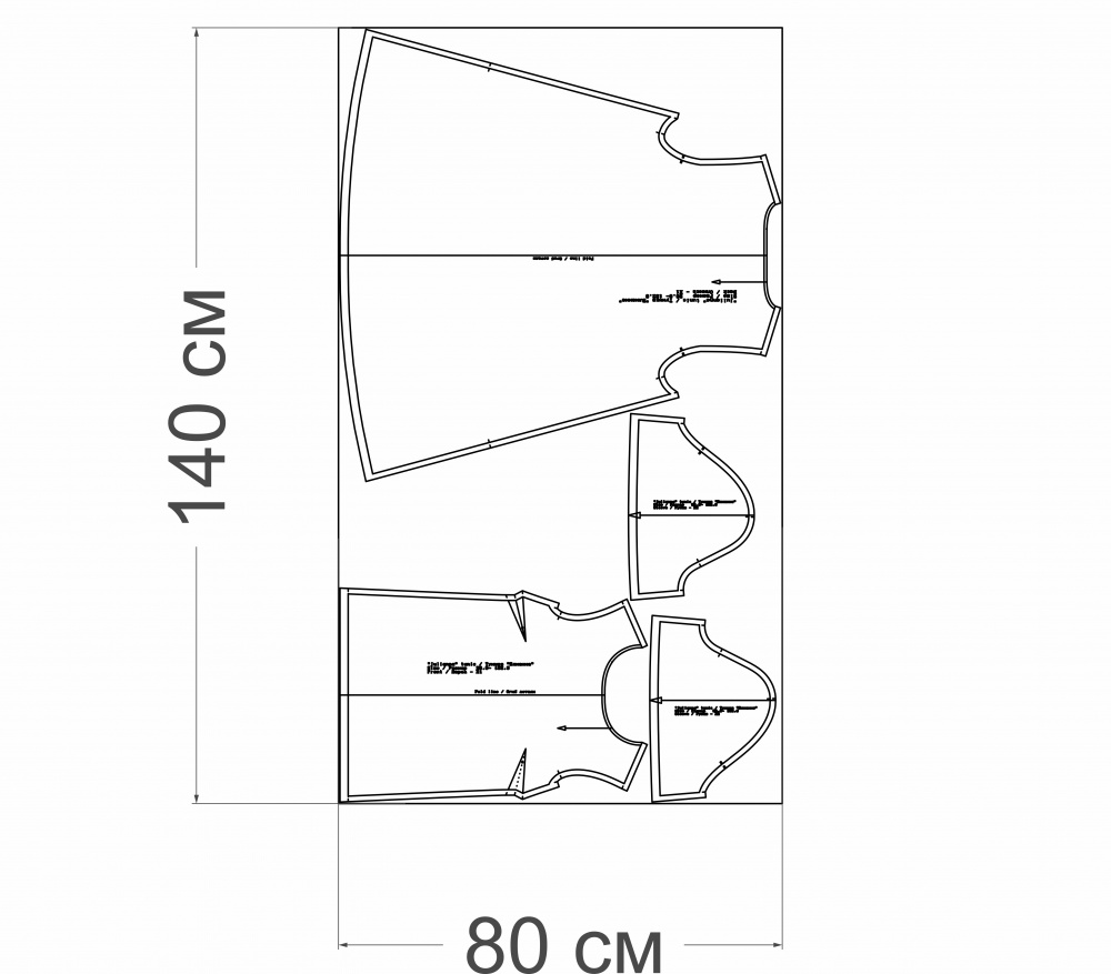 Выкройка блузы-туники «Юлианна» | Шить просто — Выкройки-Легко.рф