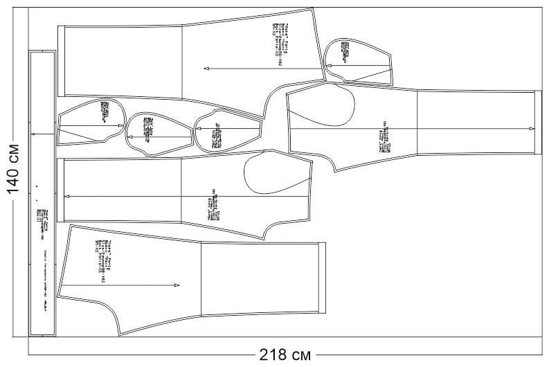 Выкройка мужских брюк «Макс» фото