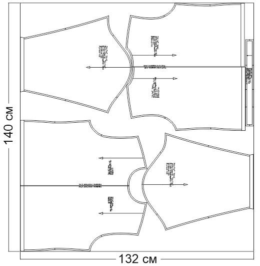 Выкройка тельняшки «Арья» фото