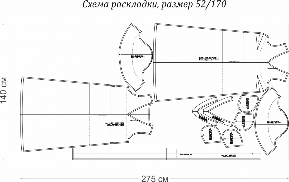 Выкройка платья. Коллекция с принтами «Дина» фото