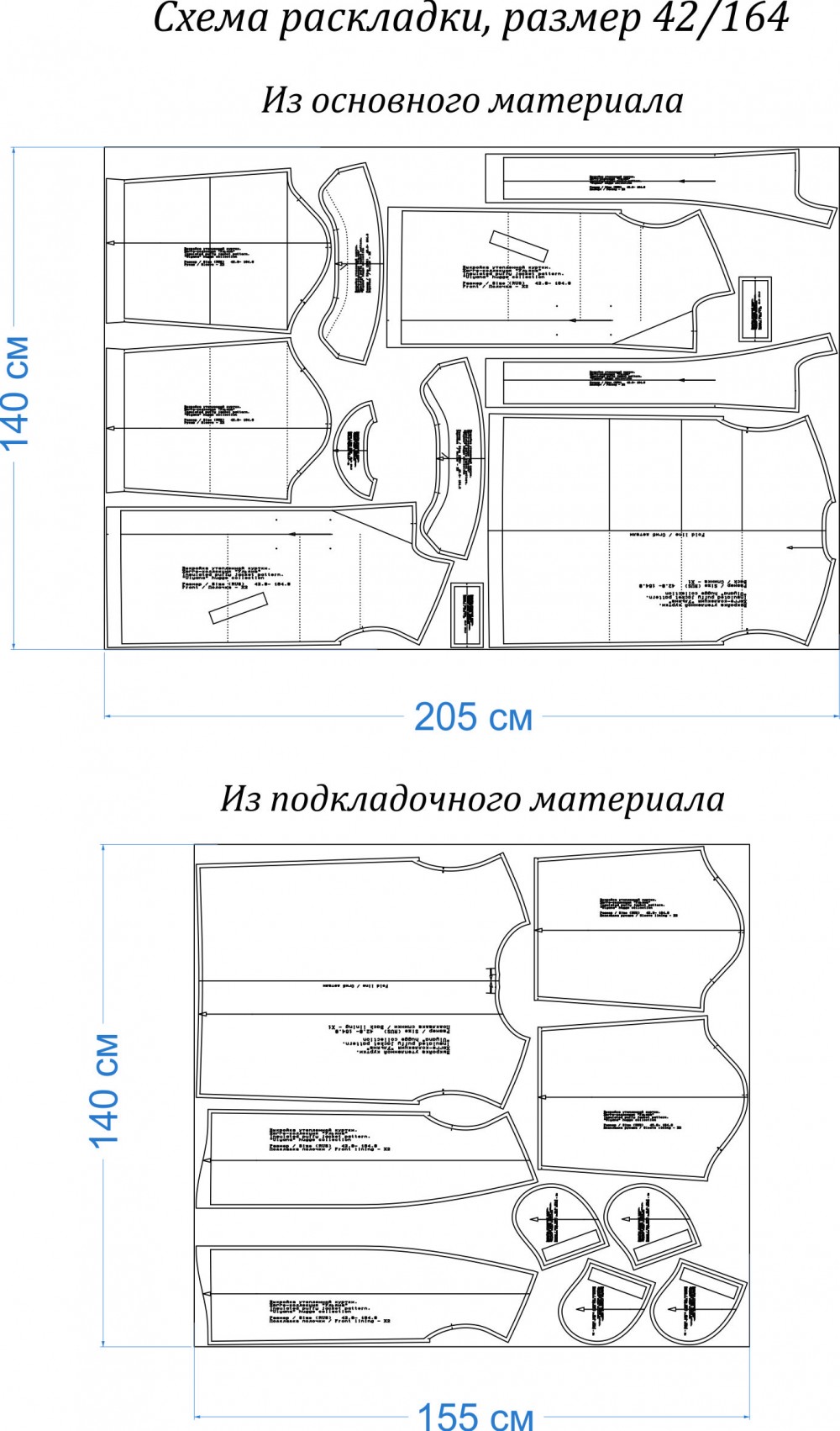 Выкройка утеплённой куртки. Хюгге коллекция «Ульяна» фото