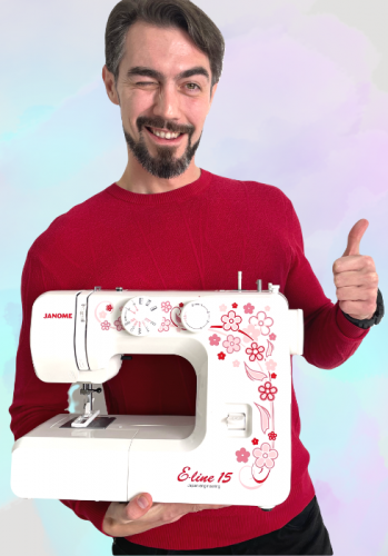 Розыгрыш швейной машинки JANOME E-LINE15